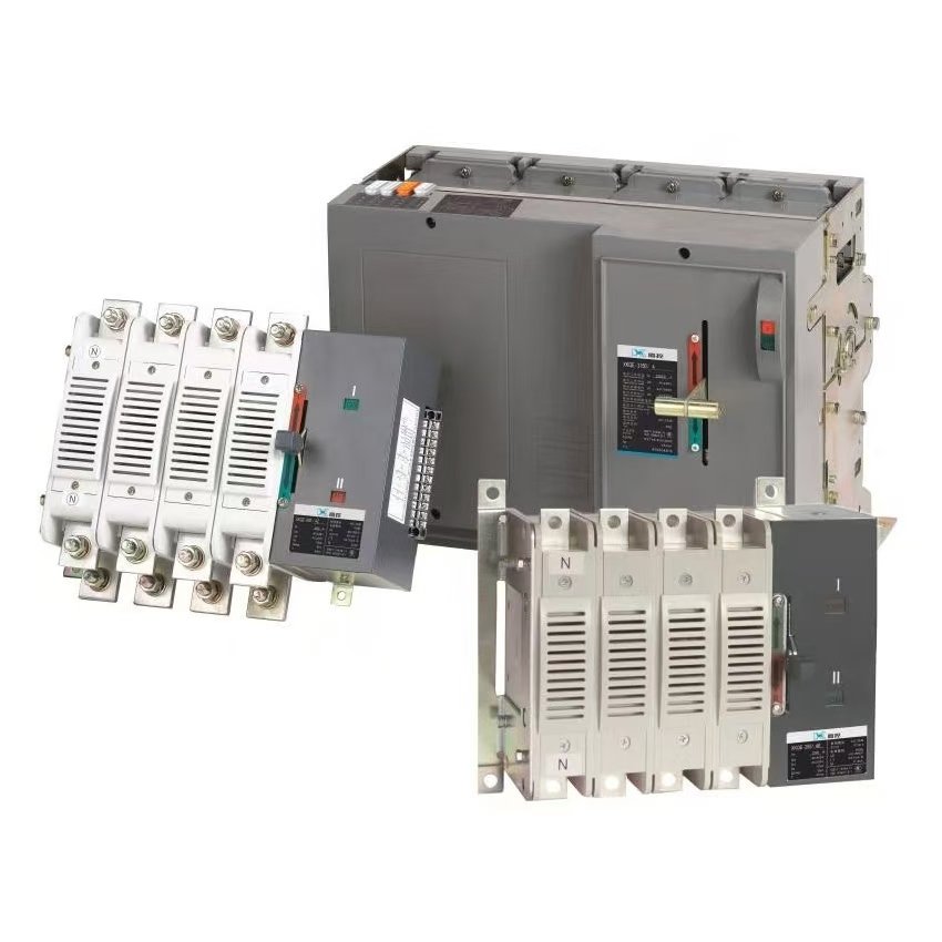XKQE Series Dual Power Switch Automatic Transfer Switching (ATS) from 25A to 6000A 2T to 4T